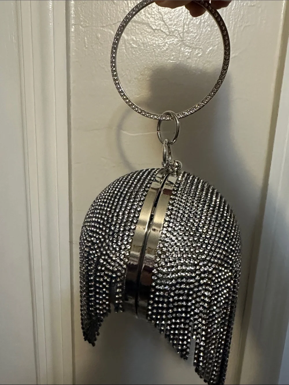 N/A sparkling silver